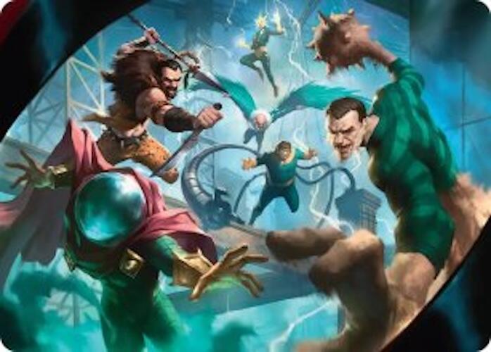 Behold the Sinister Six! Art Card (7/54) [Marvel's Spider-Man Art Series] | Good Games Morley