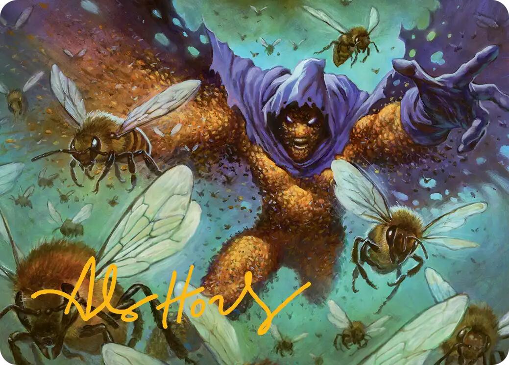 Swarm, Being of Bees Art Card (Gold-Stamped Signature) [Marvel's Spider-Man Art Series] | Good Games Morley