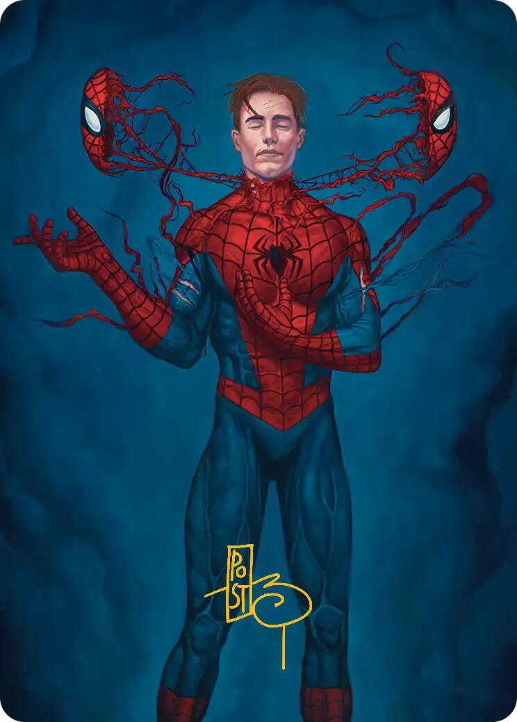Secret Identity Art Card (Gold-Stamped Signature) [Marvel's Spider-Man Art Series] | Good Games Morley
