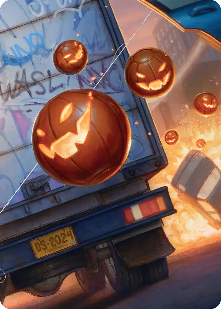 Pumpkin Bombs Art Card [Marvel's Spider-Man Art Series] | Good Games Morley