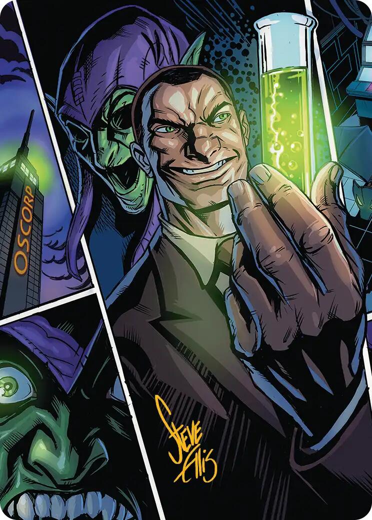 Norman Osborn Art Card (Gold-Stamped Signature) [Marvel's Spider-Man Art Series] | Good Games Morley