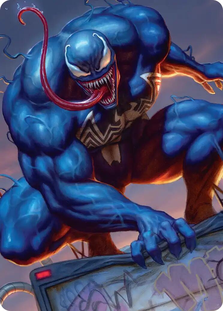 Venom, Deadly Devourer Art Card [Marvel's Spider-Man Art Series] | Good Games Morley