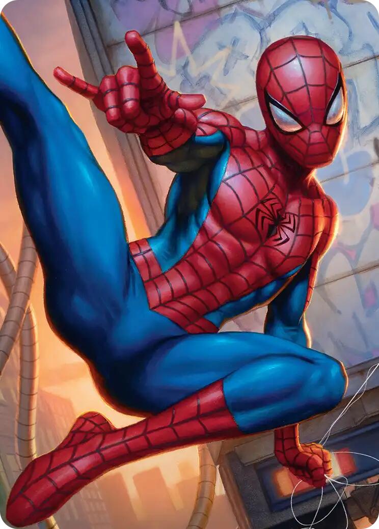 Sensational Spider-Man Art Card [Marvel's Spider-Man Art Series] | Good Games Morley