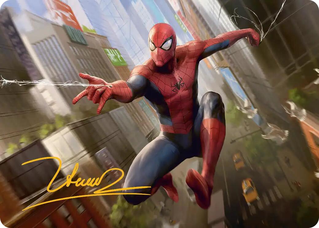 Amazing Spider-Man Art Card (24/54) (Gold-Stamped Signature) [Marvel's Spider-Man Art Series] | Good Games Morley