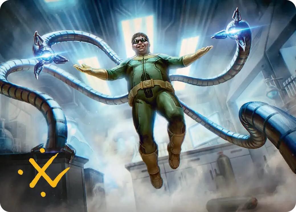 Doctor Octopus, Master Planner Art Card (25/54) (Gold-Stamped Signature) [Marvel's Spider-Man Art Series] | Good Games Morley