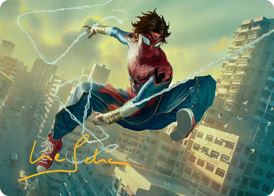 Spider-Man India Art Card (Gold-Stamped Signature) [Marvel's Spider-Man Art Series] | Good Games Morley