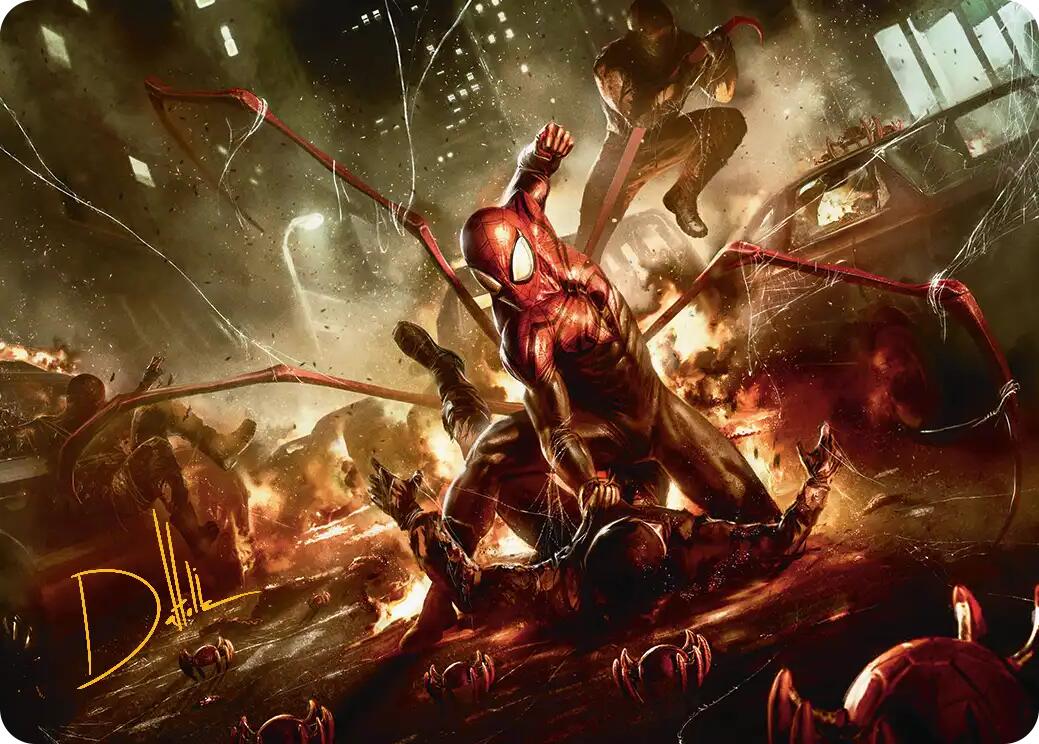 Superior Spider-Man Art Card (Gold-Stamped Signature) [Marvel's Spider-Man Art Series] | Good Games Morley
