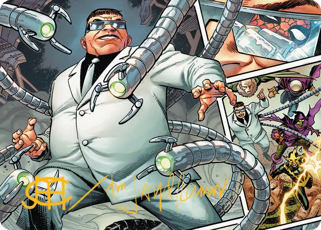Doctor Octopus, Master Planner Art Card (48/54) (Gold-Stamped Signature) [Marvel's Spider-Man Art Series] | Good Games Morley