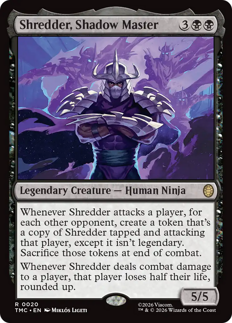 Shredder, Shadow Master [Teenage Mutant Ninja Turtles Commander] | Good Games Morley