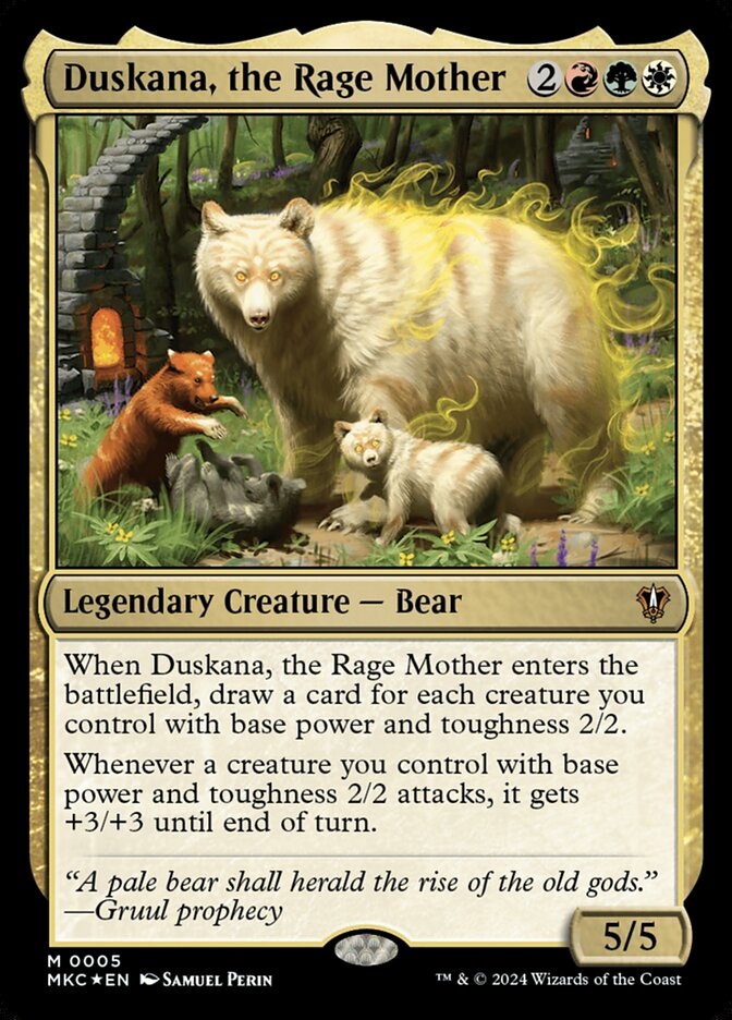Duskana, the Rage Mother 5/311 (Commander: Murders at Karlov Manor)  - Foil | Good Games Morley
