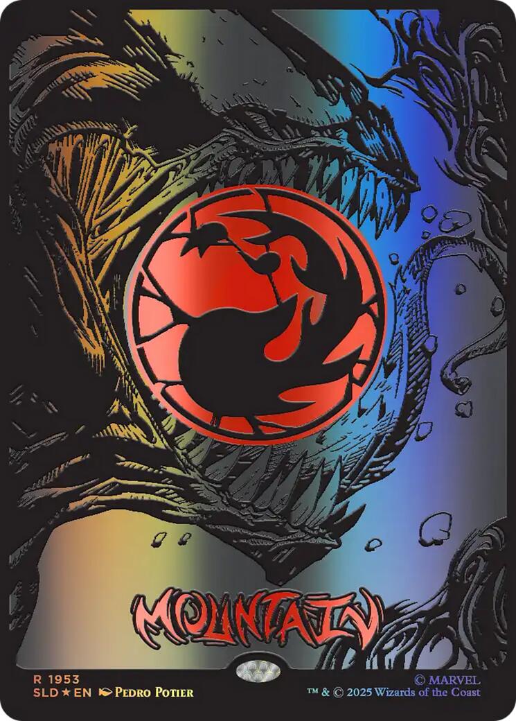 Mountain (1953) (Raised Foil) [Secret Lair Drop Series] | Good Games Morley