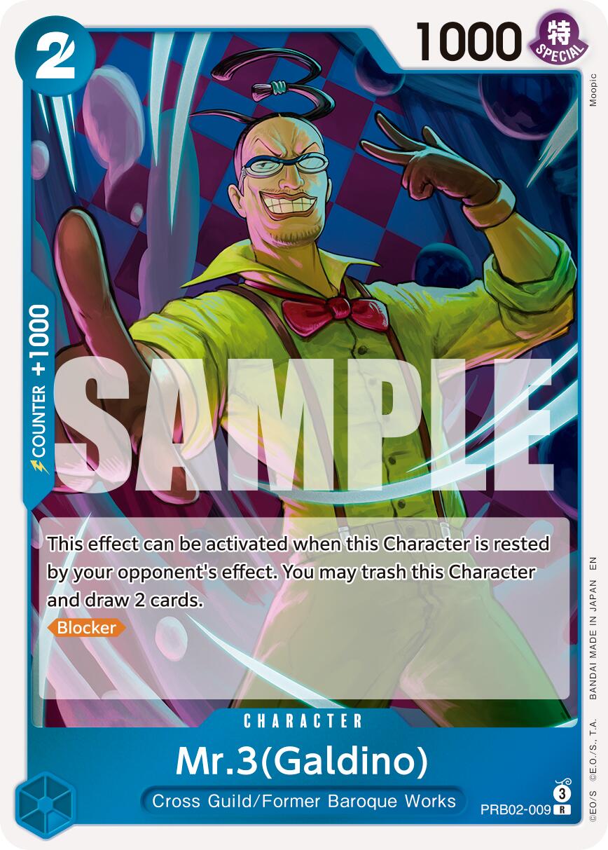 Mr.3(Galdino) [Premium Booster -The Best- Vol. 2] | Good Games Morley