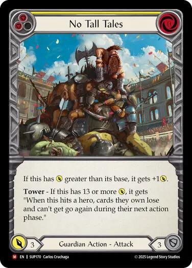 No Tall Tales [SUP170] (Super Slam)  Rainbow Foil | Good Games Morley