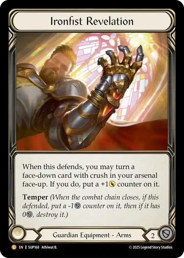 Ironfist Revelation [SUP168] (Super Slam)  Rainbow Foil | Good Games Morley