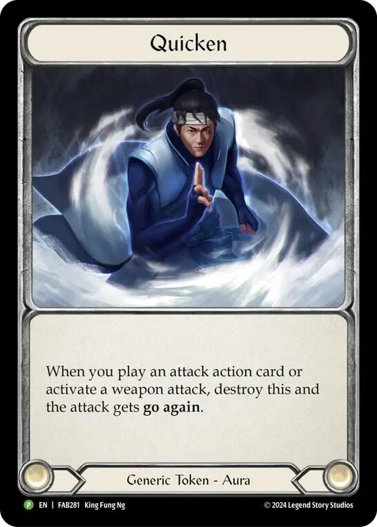 Quicken (FAB281) [FAB281] (Promo)  Cold Foil | Good Games Morley