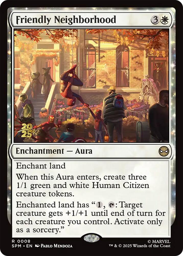 Friendly Neighborhood [Marvel's Spider-Man Prerelease Promos] | Good Games Morley