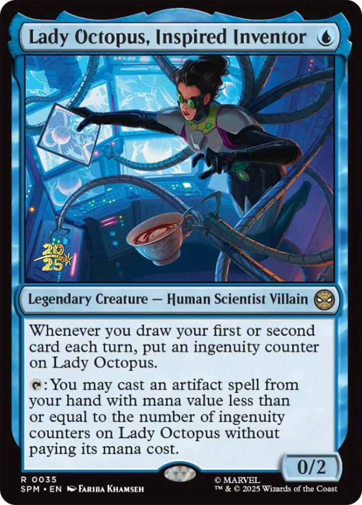 Lady Octopus, Inspired Inventor [Marvel's Spider-Man Prerelease Promos] | Good Games Morley