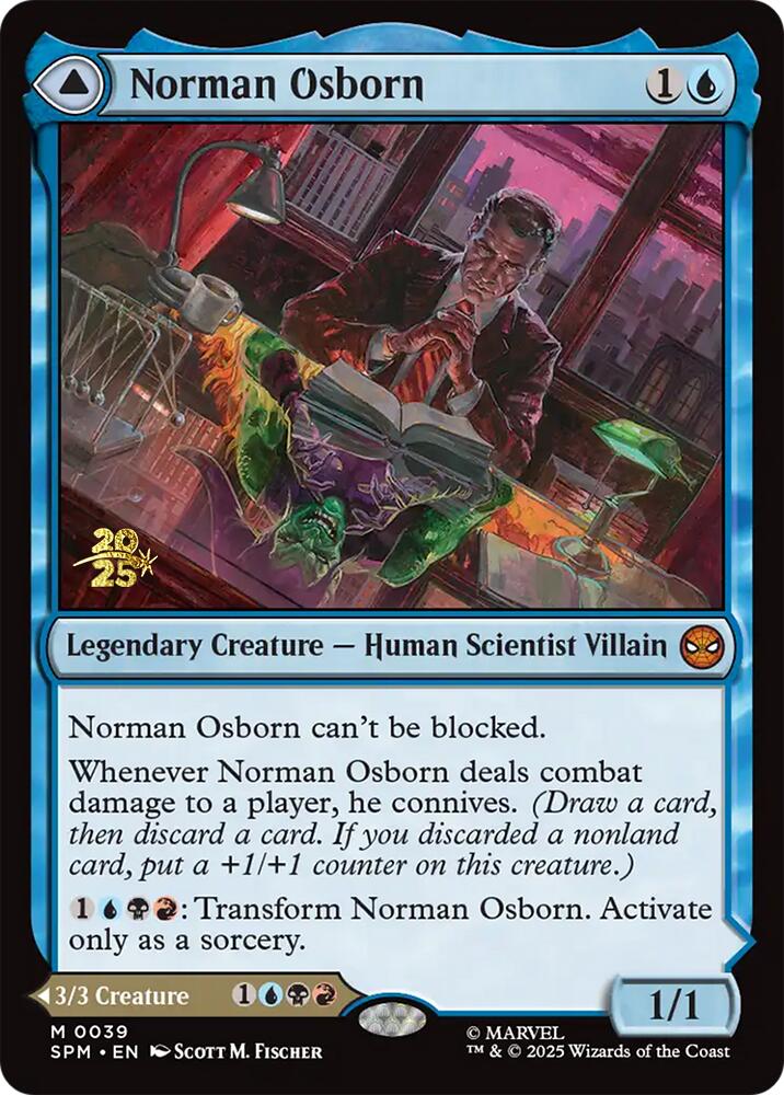 Norman Osborn [Marvel's Spider-Man Prerelease Promos] | Good Games Morley