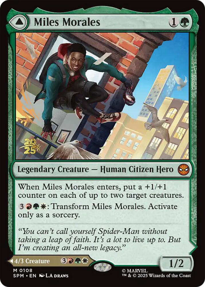 Miles Morales // Ultimate Spider-Man [Marvel's Spider-Man Prerelease Promos] | Good Games Morley