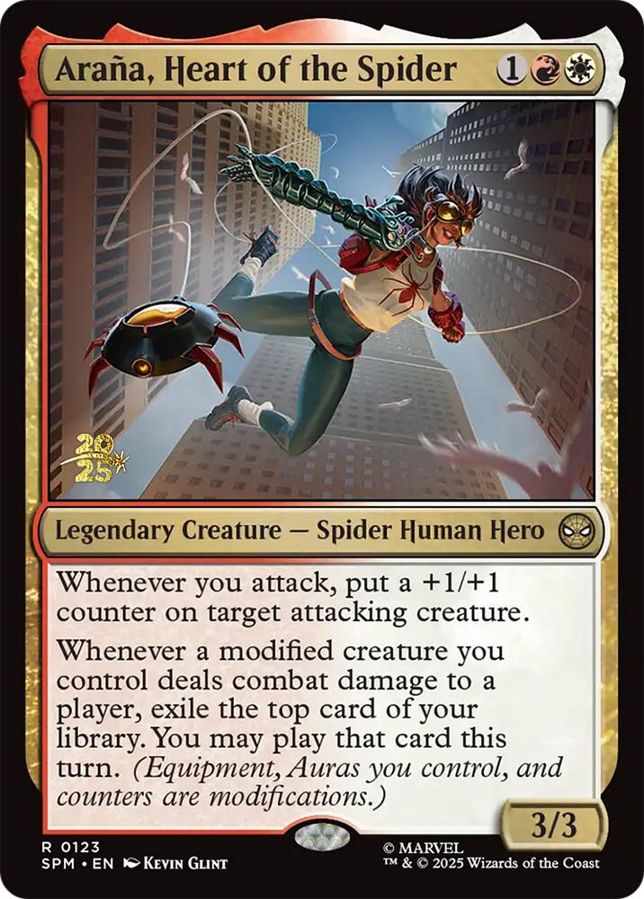 Arana, Heart of the Spider [Marvel's Spider-Man Prerelease Promos] | Good Games Morley