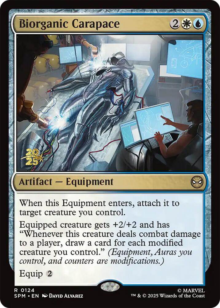 Biorganic Carapace [Marvel's Spider-Man Prerelease Promos] | Good Games Morley