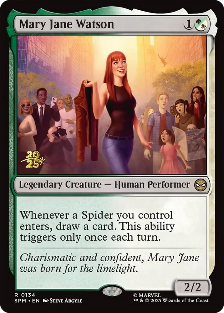 Mary Jane Watson [Marvel's Spider-Man Prerelease Promos] | Good Games Morley