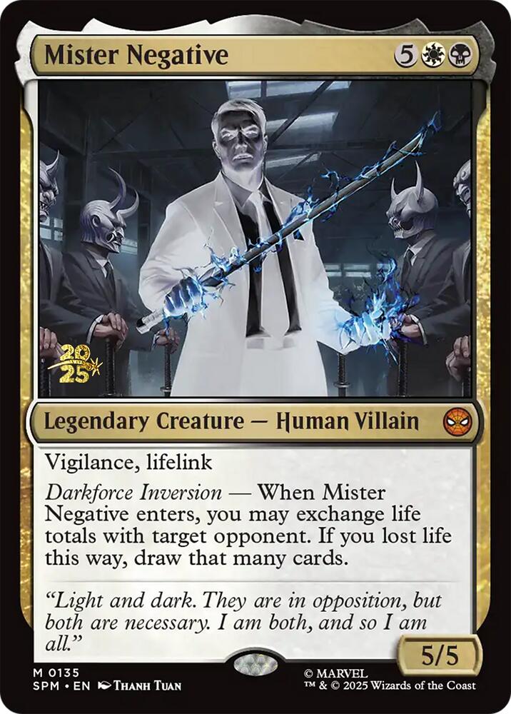 Mister Negative [Marvel's Spider-Man Prerelease Promos] | Good Games Morley