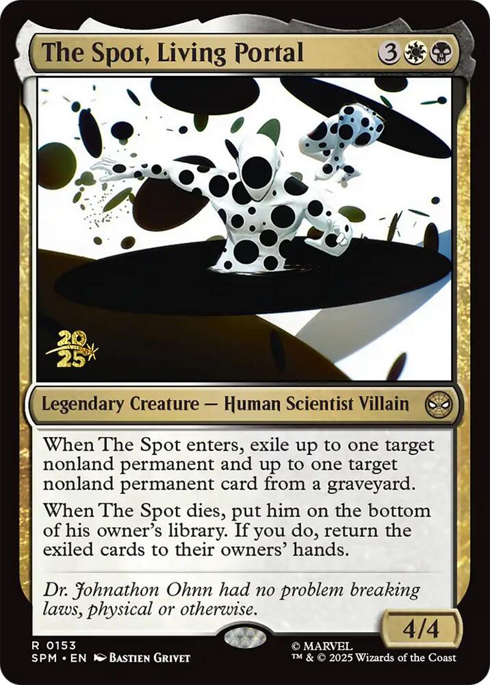 The Spot, Living Portal [Marvel's Spider-Man Prerelease Promos] | Good Games Morley