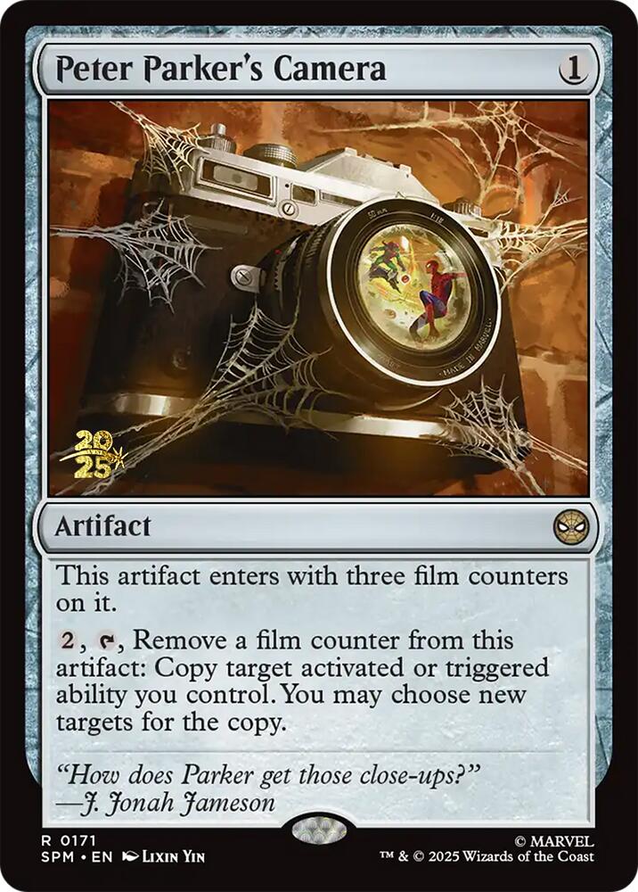 Peter Parker's Camera [Marvel's Spider-Man Prerelease Promos] | Good Games Morley