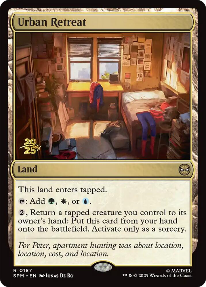 Urban Retreat [Marvel's Spider-Man Prerelease Promos] | Good Games Morley