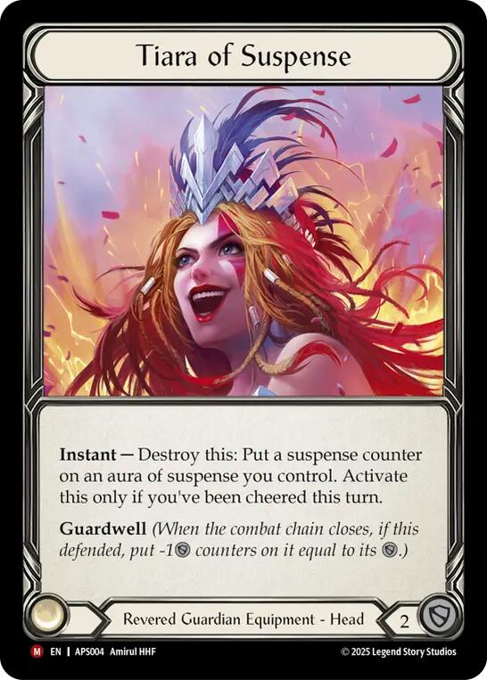 Tiara of Suspense [APS004] (Armory Deck: Pleiades)  Rainbow Foil | Good Games Morley