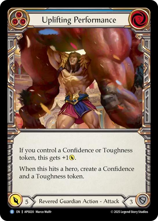Uplifting Performance [APS020] (Armory Deck: Pleiades) | Good Games Morley