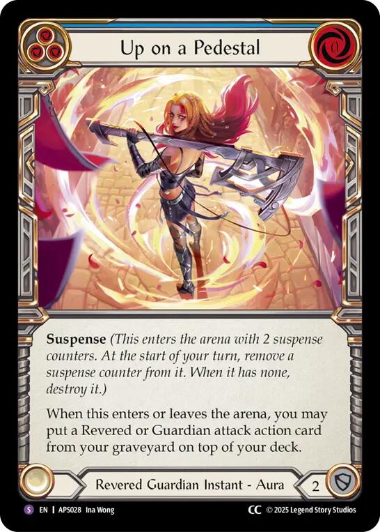 Up on a Pedestal [APS028] (Armory Deck: Pleiades) | Good Games Morley
