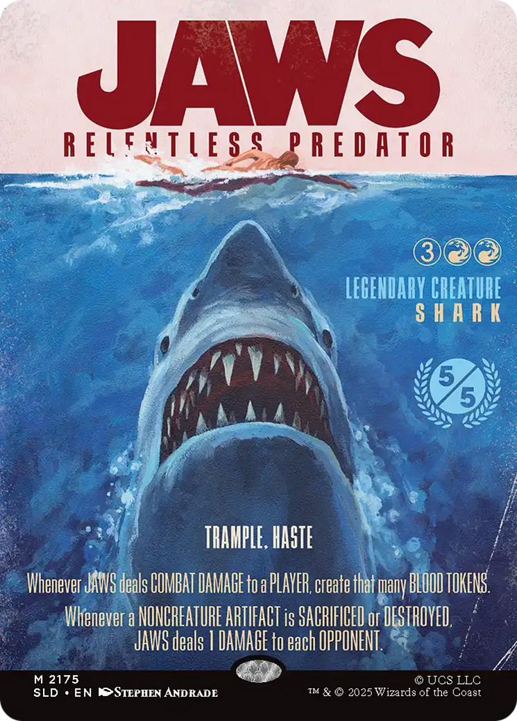 Jaws, Relentless Predator [Secret Lair Drop Series] | Good Games Morley