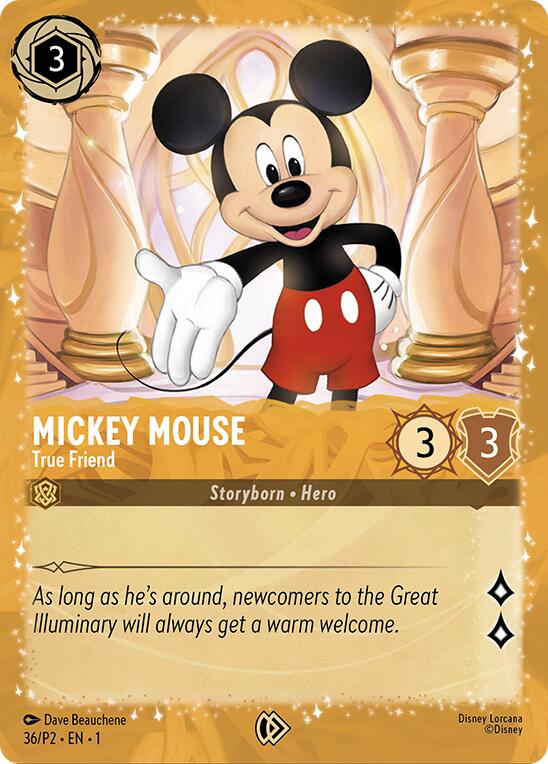 Mickey Mouse - True Friend (Puzzle Promo) (36) [Promo Cards] | Good Games Morley