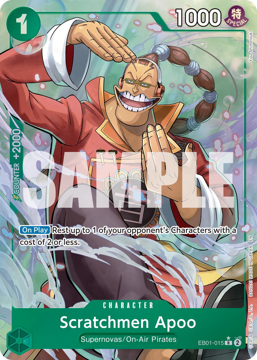 Scratchmen Apoo (Alternate Art) [Premium Booster -The Best- Vol. 2] | Good Games Morley