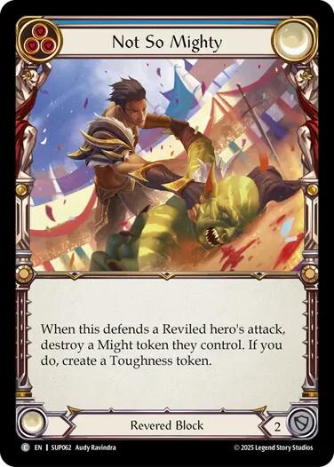 Not So Mighty [SUP062] (Super Slam)  Rainbow Foil | Good Games Morley