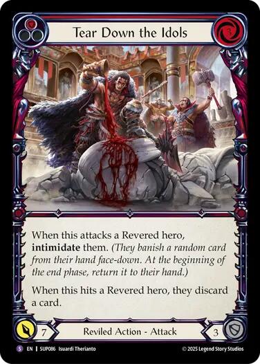 Tear Down the Idols [SUP086] (Super Slam)  Rainbow Foil | Good Games Morley