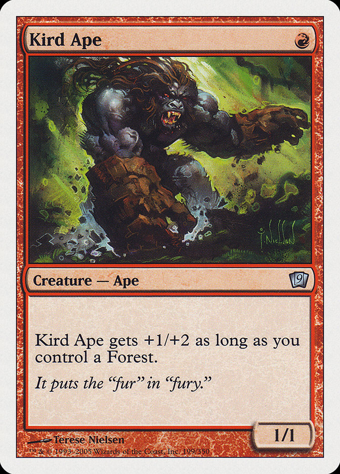Kird Ape (9th Edition) [Oversize Cards] | Good Games Morley