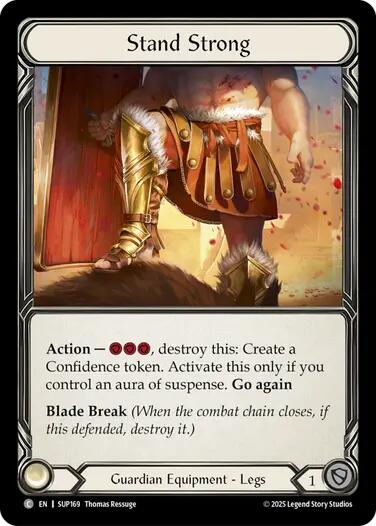 Stand Strong (Cold Foil) [SUP169] (Super Slam)  Cold Foil | Good Games Morley