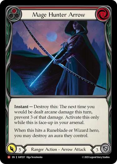 Mage Hunter Arrow [SUP257] (Super Slam)  Rainbow Foil | Good Games Morley