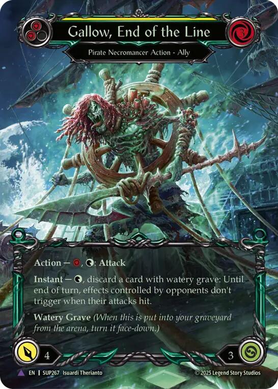 Gallow, End of the Line (Marvel Cold Foil) [SUP267] (Super Slam)  Cold Foil | Good Games Morley