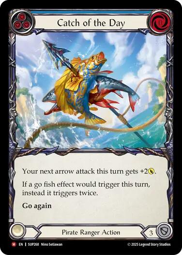 Catch of the Day [SUP268] (Super Slam)  Rainbow Foil | Good Games Morley