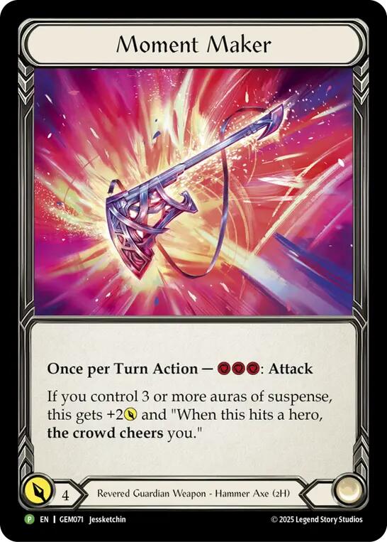 Moment Maker [GEM071] (GEM Pack 3)  Cold Foil | Good Games Morley