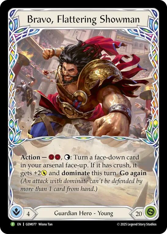Bravo, Flattering Showman [GEM077] (GEM Pack 3) | Good Games Morley
