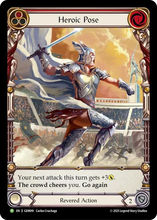 Heroic Pose [GEM091] (GEM Pack 3) | Good Games Morley