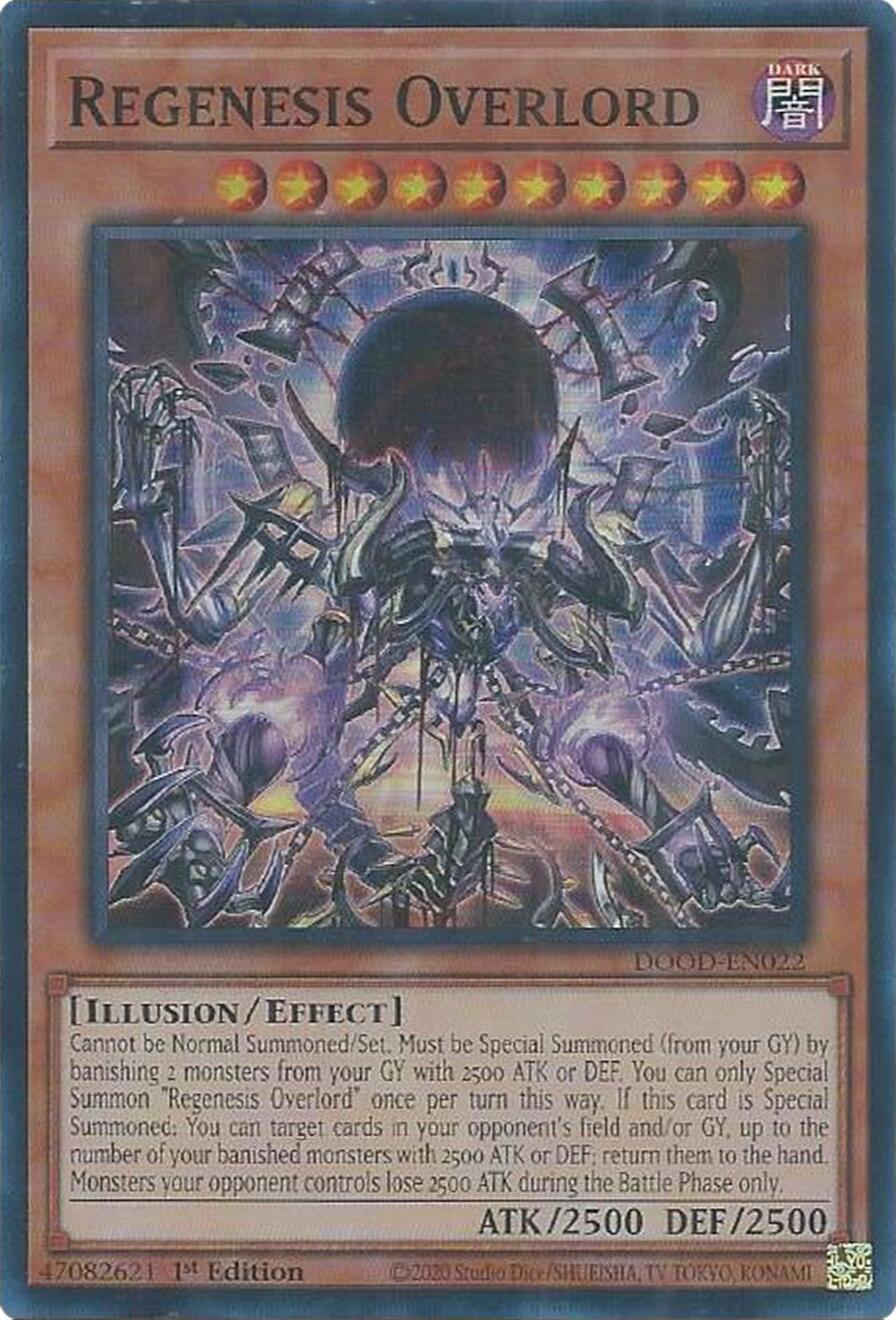 Regenesis Overlord [DOOD-EN022] Super Rare | Good Games Morley