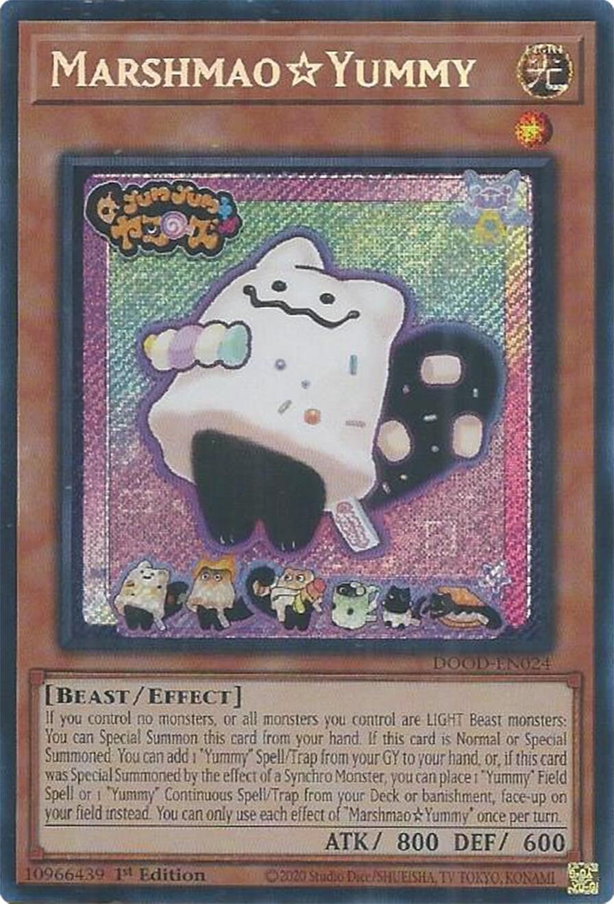 MarshmaoYummy [DOOD-EN024] Secret Rare | Good Games Morley