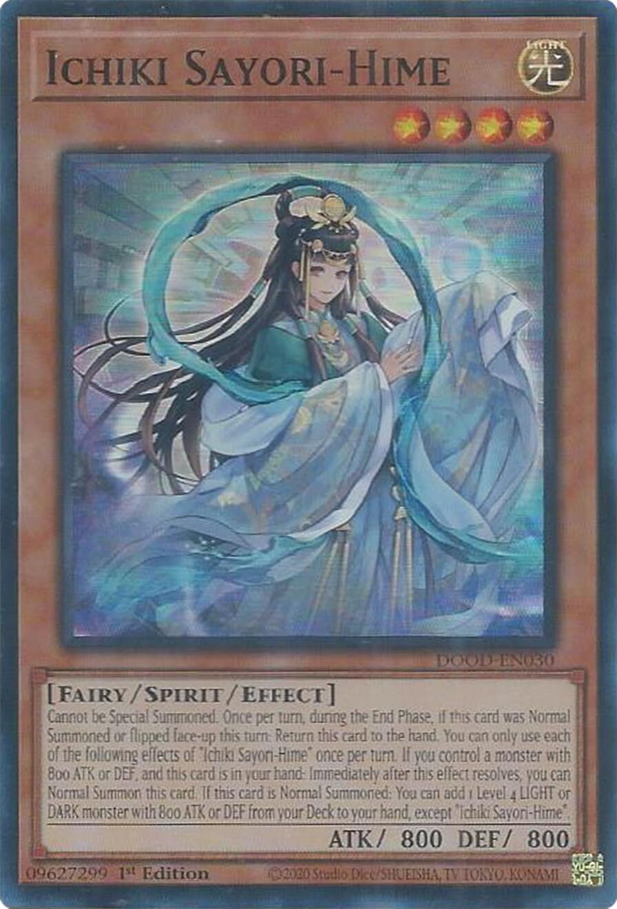 Ichiki Sayori-Hime [DOOD-EN030] Super Rare | Good Games Morley