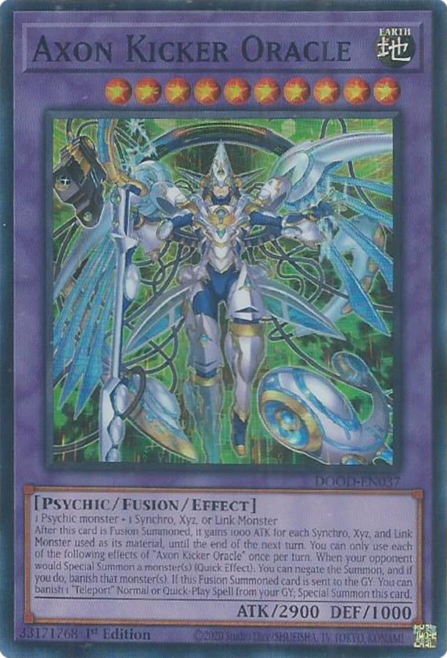 Axon Kicker Oracle [DOOD-EN037] Super Rare | Good Games Morley